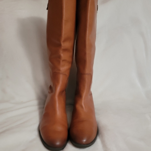 Sam Edelman Women's Leather Riding Boots Size 10.5 minor peeling on insi… - Picture 6 of 14